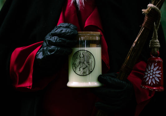 Krampus candle