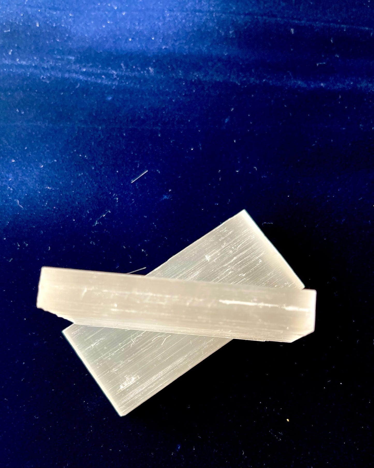 Raw selenite sticks