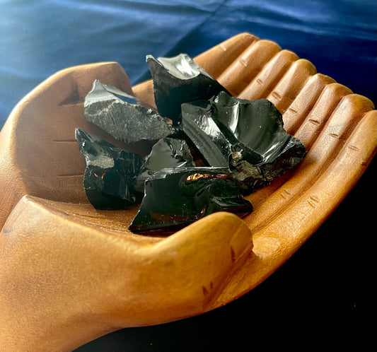 Raw obsidian